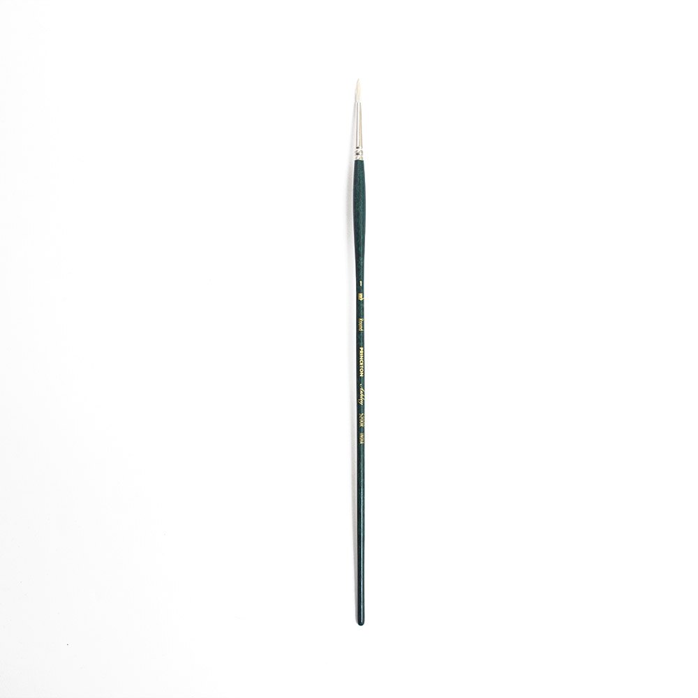 Princeton, Brushes, Art & School, 5200, Ashley, Natural, Bristle, 105318, Round, 1